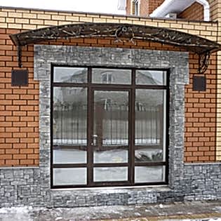 Алюминиевые двери
