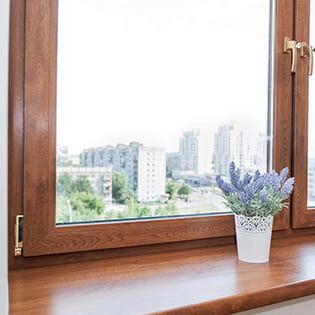 ламинированные окна